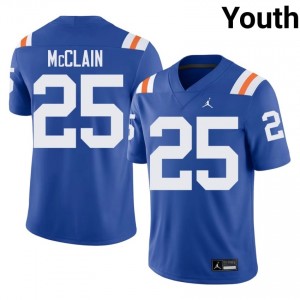 #25 Cormani McClain Florida Royal Youth Alternate Jersey | Premium College Football Gear 36356410