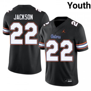 Kahleil Jackson #22 Florida Gators Black Football NCAA Jersey | Youth Official Team Gear 21386874
