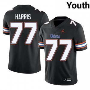 #77 Knijeah Harris Florida Black Youth Jersey | Premium NCAA Football Gear 51326290