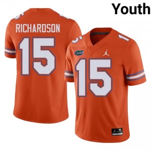 #15 Anthony Richardson Florida Orange Youth Jersey | Premium Player Football Gear 51855126