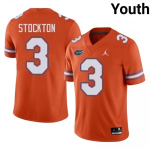 #3 Bailey Stockton Florida Orange Youth Jersey | Premium Player Football Gear 29352130