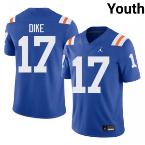 #17 Chimere Dike Florida Royal Youth Alternate Jersey | Premium College Football Gear 56171296