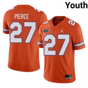 Dameon Pierce Gators #27 Orange Football Jersey | Youth Authentic Player Edition 53984693