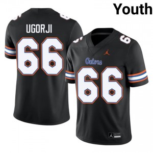 Emeka Ugorji Gators #66 Black Football Jersey | Youth Authentic NCAA Edition 29084874