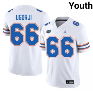 Emeka Ugorji #66 Florida Gators White Football High School Jersey | Youth Official Team Gear 70360433