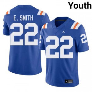 Emmitt Smith #22 Florida Gators Royal Football College Alternate Jersey | Youth Official Team Gear 13439726