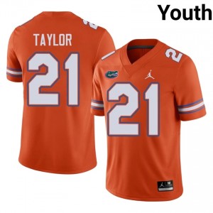 Fred Taylor #21 Florida Gators Orange Football Player Jersey | Youth Official Team Gear 51099868