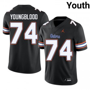 Jack Youngblood #74 Florida Gators Black Football NCAA Jersey | Youth Official Team Gear 48717804