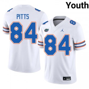 #84 Kyle Pitts Florida White Youth Jersey | Premium High School Football Gear 79893536