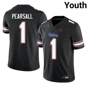 #1 Ricky Pearsall Florida Black Youth Jersey | Premium NCAA Football Gear 85095717