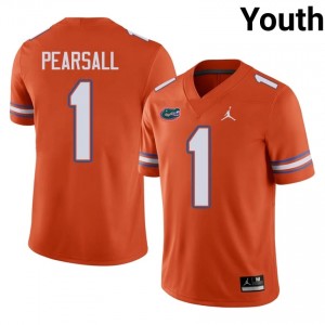 Ricky Pearsall Gators #1 Orange Football Jersey | Youth Authentic Player Edition 20662218