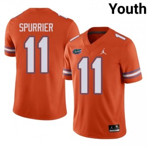 Steve Spurrier #11 Florida Gators Orange Football Player Jersey | Youth Official Team Gear 70178459