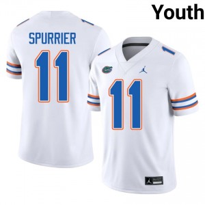 #11 Steve Spurrier Florida White Youth Jersey | Premium High School Football Gear 39639913