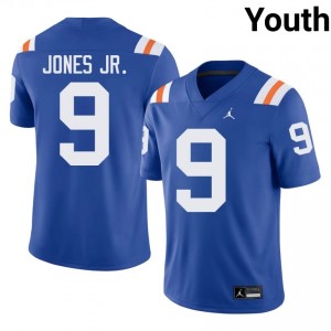 #9 Tramell Jones Jr. Florida Royal Youth Alternate Jersey | Premium College Football Gear 97824969