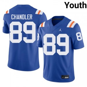 Wes Chandler #89 Florida Gators Royal Football College Alternate Jersey | Youth Official Team Gear 40989426