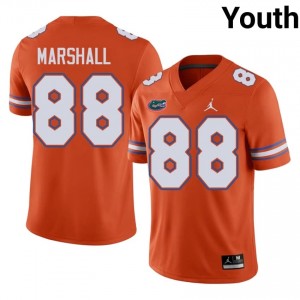 UF Gators #88 Wilber Marshall Orange Football Jersey | Youth NCAA Authentic Edition 29828547
